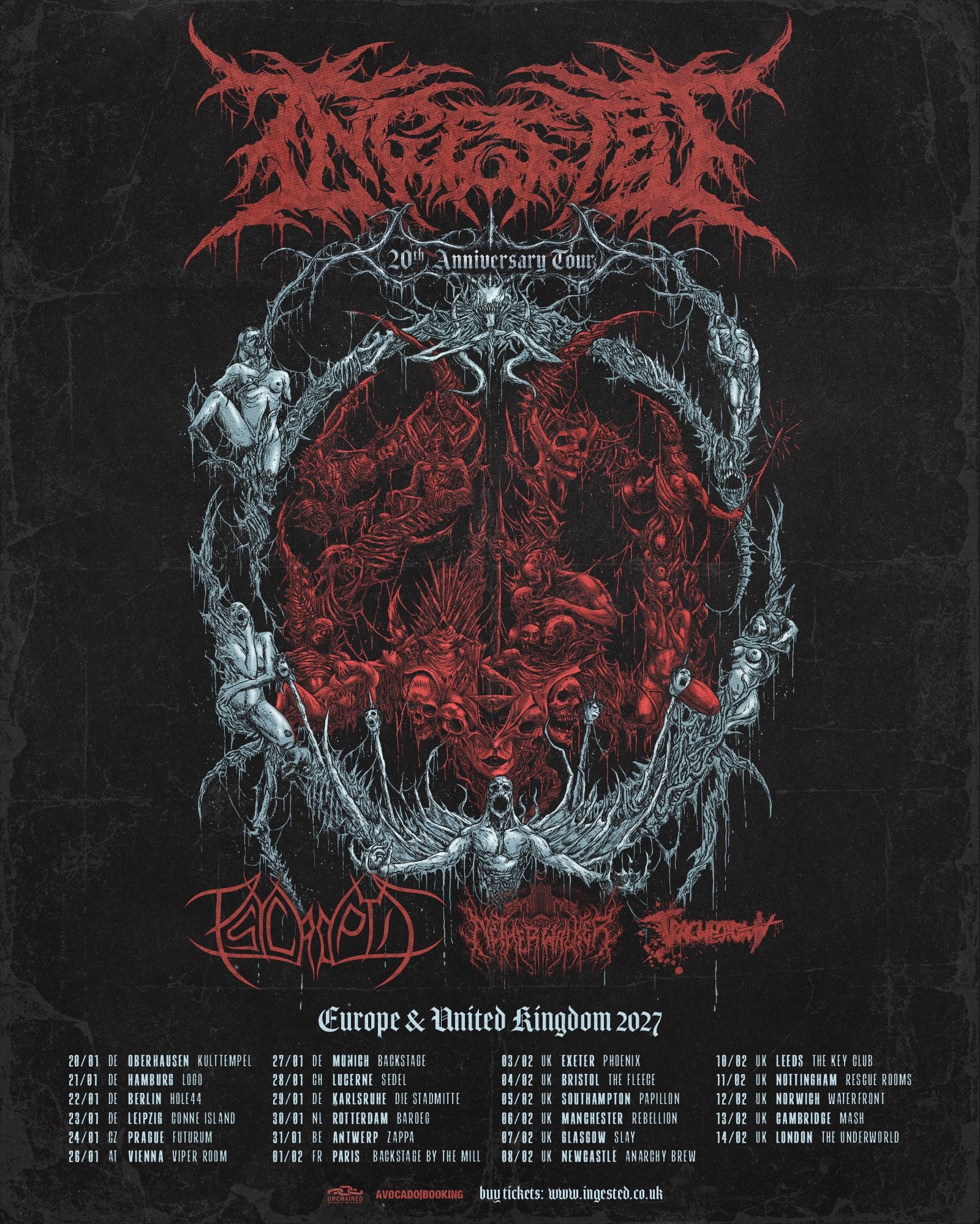 20 YEARS OF INGESTED.We’re going all out in 2027 with a 23-date anniversary headline tour across.jpg