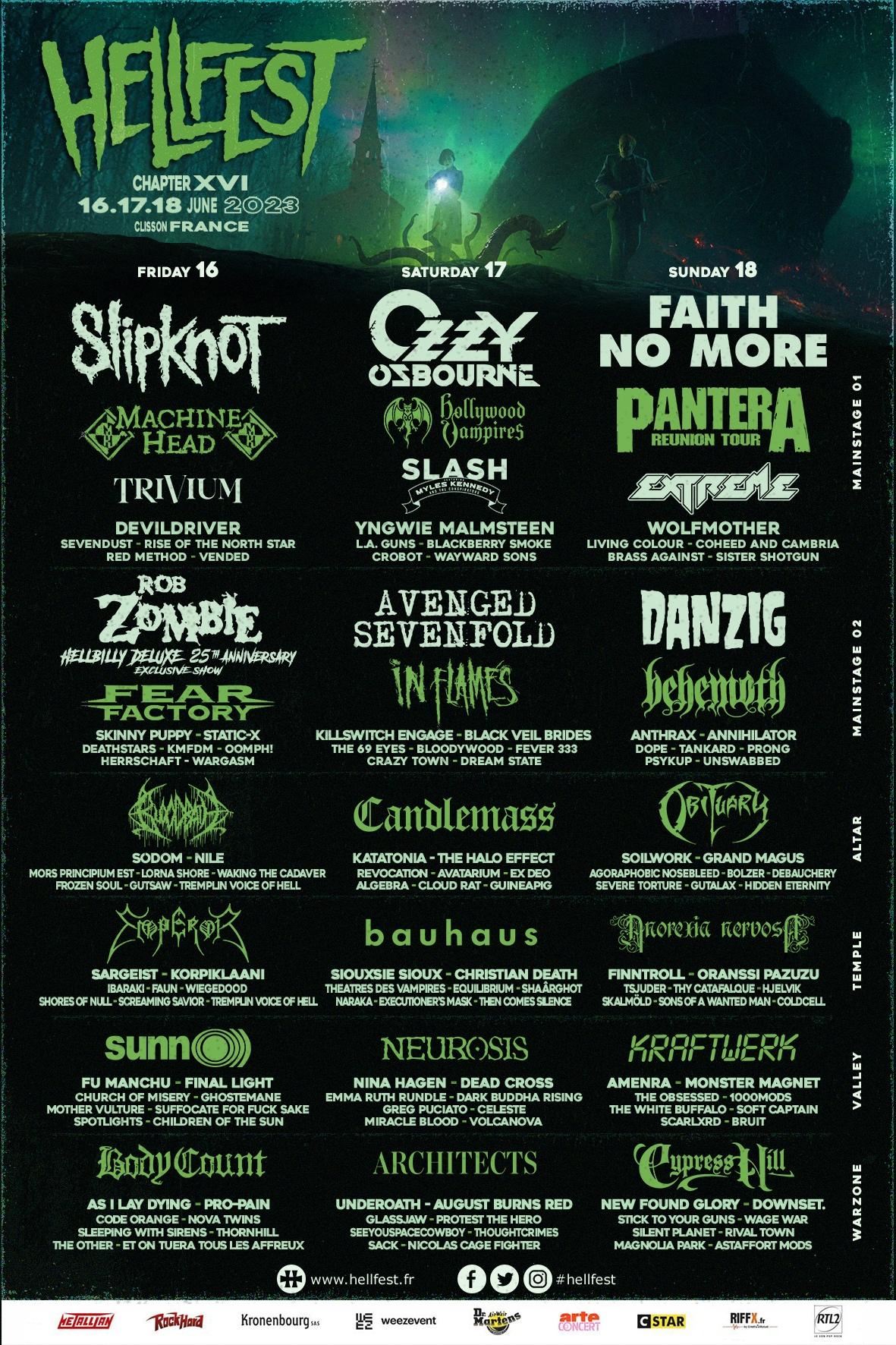 Fake Poster Hellfest 2023 #2 by Maxrevan