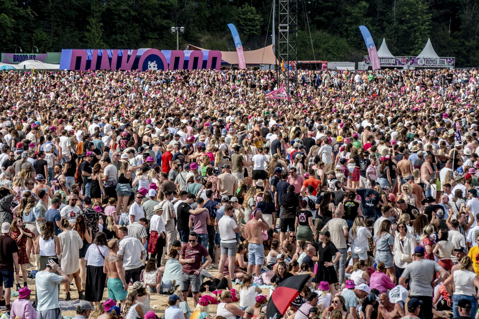 Sfeerbeeld van Pinkpop 2024.