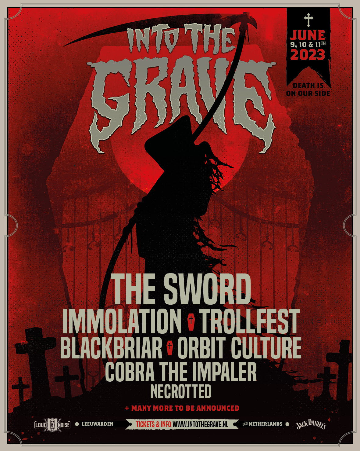 Eerste namen voor INTO THE GRAVE 2023 | Rock Tribune